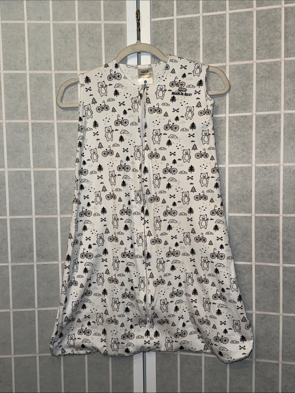Halo SleepSack Baby Sleeveless Sleeping Bag Huggy Bears Large 12-18M